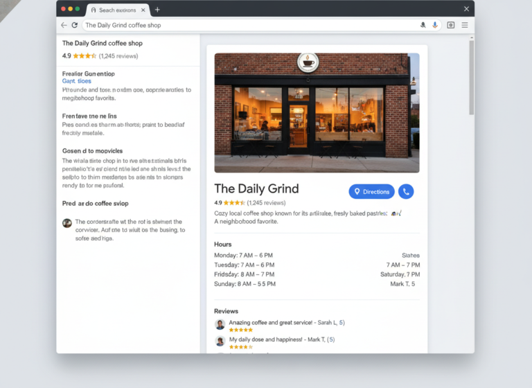optimización de perfil en bussiness profile