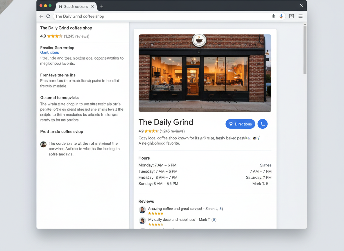 optimización de perfil en bussiness profile