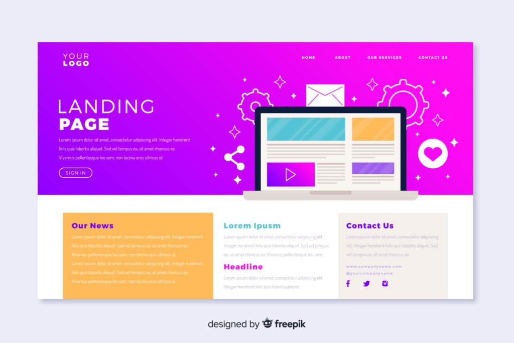ejemplo de landing page que convierte